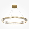Lampa pierścieniowa wisząca Krone P097PL-L45BS3K LED 45W 3000K mosiądz