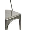 Nowoczesne krzesło czarne Tower KH010100957 uniwersalne metalowe
