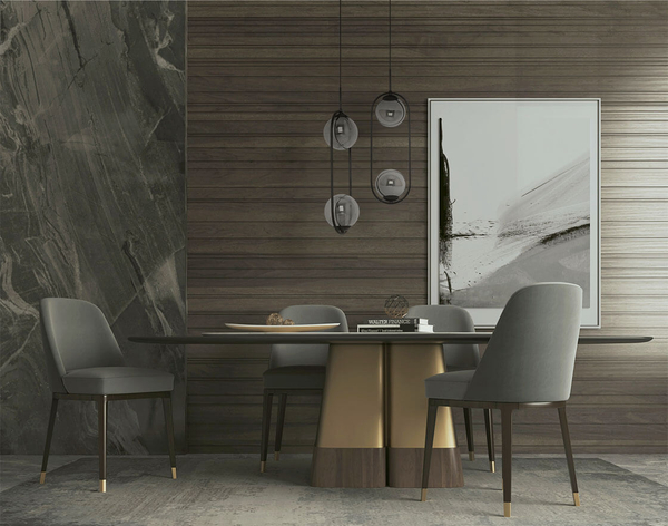 Lampa jadalniana wisząca Davos K-5111 Kaja ball grafitowa czarna