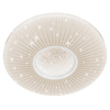 Dekoracyjna LAMPA sufitowa VEN P-6060/48 dekoracyjna OPRAWA plafon LED 74W z efektem gwiazd biały