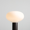 Owalna lampa stołowa Flo Table Mokka M 7000B28_M brązowa