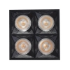 Kwadratowa lampa sufitowa 1369 LED 15W 3000K do salonu czarna