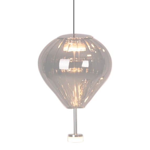 Szklana lampa wisząca Palloncini P0576 LED 11W 3000K biały przydymiony