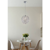 Kryształowa lampa wisząca PETTY R30451906 RL Light glamour crystals ananas chrom