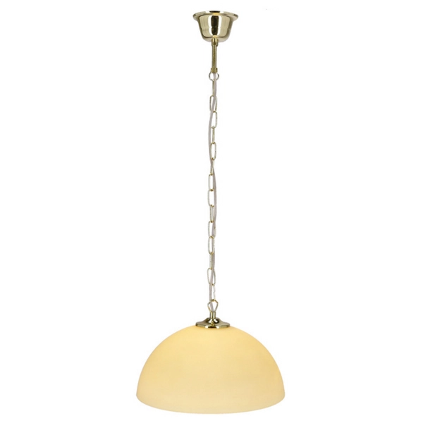 Kuchenna lampa wisząca Trezza 31-16300 Candellux łańcuch ecru mosiądz
