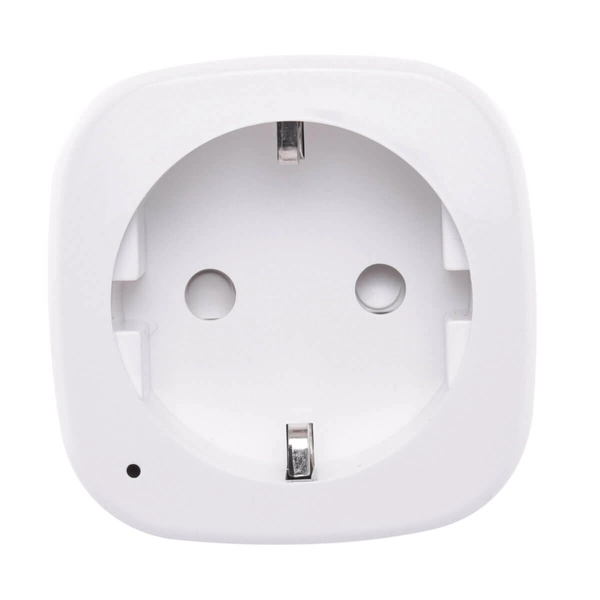 Pojedyncza wtyczka z WiFi wewnętrzna SINGLE AZ3478 Azzardo metalowa biała