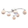 Kulista sufitowa lampa Atiya ATI6450-07 do sypialni chrom
