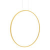 Lampa wisząca Saturno ML8857 Milagro LED 46W 4000K pierścień IP44 złoty