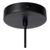 Okrągła lampa wisząca Jova 08426/01/30 Lucide szklana złota czarna