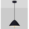 Wisząca lampa jadalniana CARAPARI LE44654 LED 17W 3000K czarna