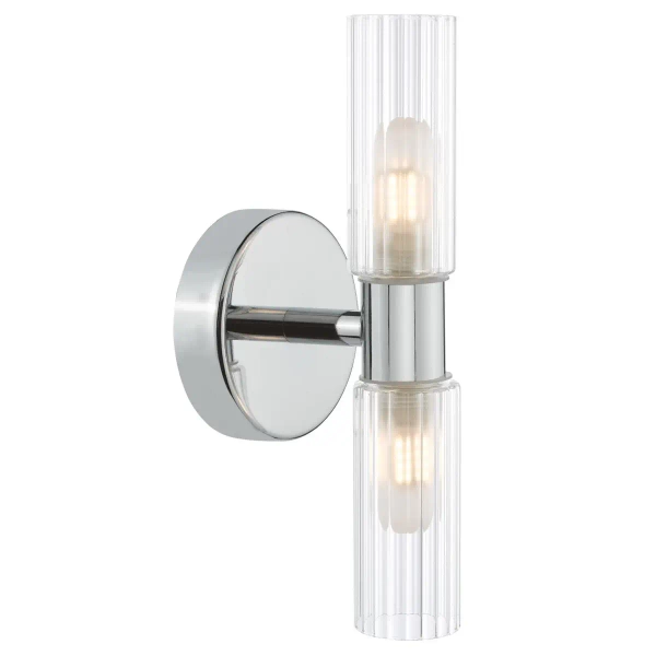 Ścienny kinkiet łazienkowy Bolton BOL0950 góra-dół IP44 chrom