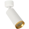 LAMPA sufitowa MICA ML6087 + ML6094 Milagro metalowa OPRAWA spot + pierścień biały złoty