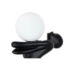 Lampa stojąca rzeźba Human Moon MSE1501100337 Moosee szklana kula ball czarna