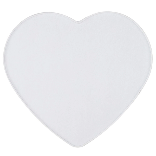 Lampa natynkowa do przedpokoju Heart 5925 serce metalowa biała