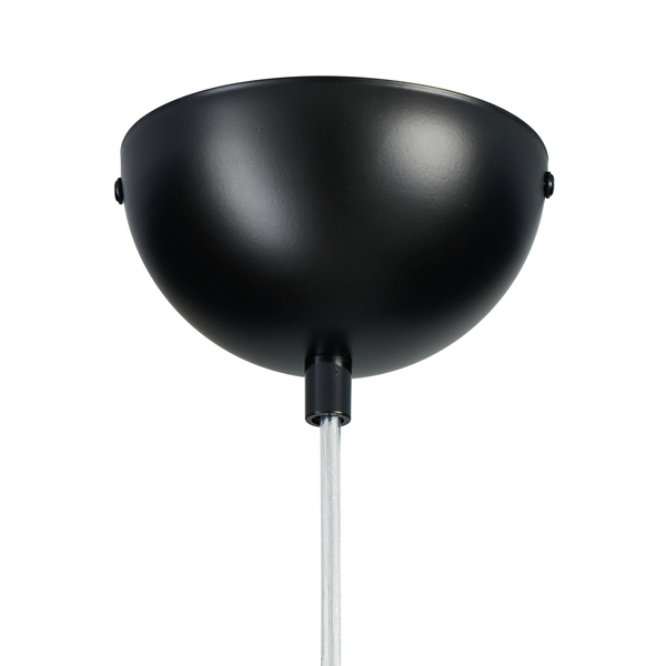 Okrągła lampa wisząca Tonda ST-8722P-XL black Step kula przezroczysta