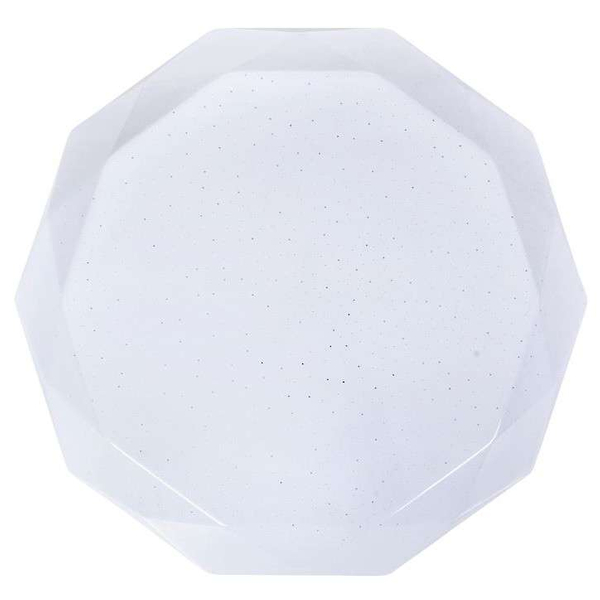 Plafon LAMPA sufitowa HEX EK75320 Milagro geometryczna OPRAWA natynkowa LED 16W 4000K z efektem gwiazd biała