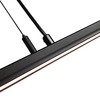 Lampa wisząca Slima 5122C03103-11 Elkim LED 24W 3000K do holu czarna