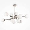 Plafoniera LAMPA modernistyczna ERICH MOD221-PL-12-N Maytoni sufitowa OPRAWA modernistyczny plafon molekuły białe