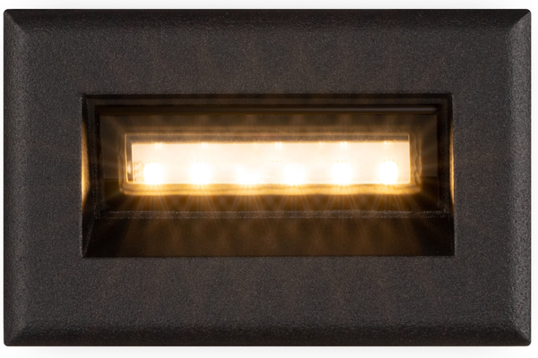 Oświetlenie schodowe Bosca O045SL-L3B3K IP65 LED 3W 3000K czarne