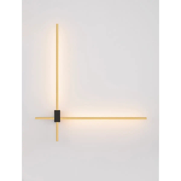 Minimalistyczna lampa ścienna ZALMARA LE45458 LED 20W 2700-4000K złota