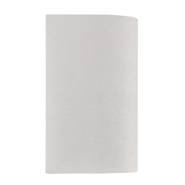 Zewnętrzna lampa ścienna tuba Canto 49721001 IP44 na elewację biały