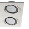Lampa sufitowa wpuszczana Boxy 20073-WH Zumaline 4-punktowa do biura biała