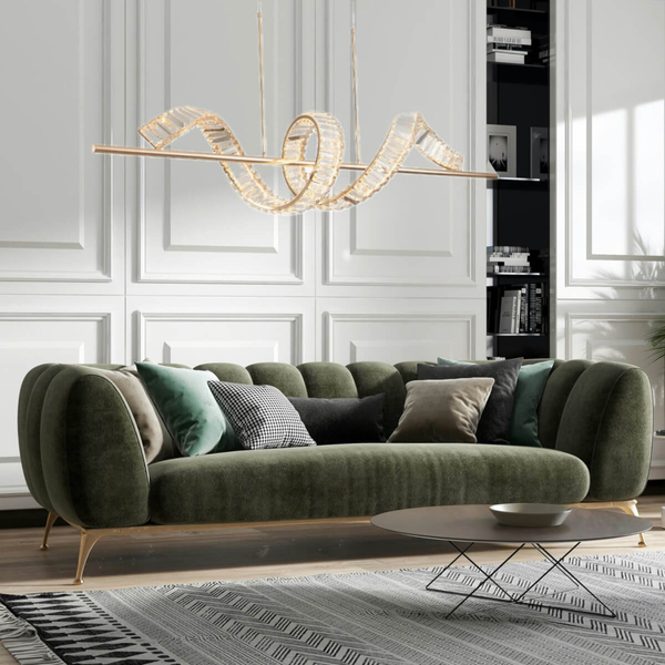 Wisząca lampa glamour RITZ ST-MD2405161 LED 50W 3000K złota