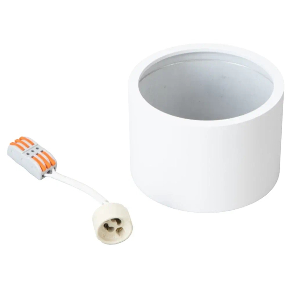 Natynkowa sufitowa lampa REDONDO ML1075 metalowa biała
