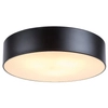 Salonowa LAMPA sufitowa RENATA 5081 Rabalux okrągły plafon metalowy do sypialni czarny
