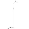 Regulowana lampa pokojowa Crest 108205 podłogowa metalowa biała