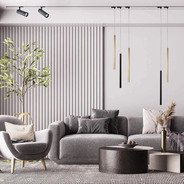 Reflektor do szynoprzewodu 3 - fazowego Magnum LP-8120/3F BK LED 20W regulacja barwy czarny