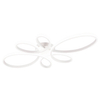 Nowoczesny plafon do sypialni Fly 645619131 LED 32W 4000K biały