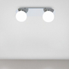 Łazienkowa LAMPA sufitowa BECCA 2111 Rabalux szklana OPRAWA kule balls IP44 białe chrom