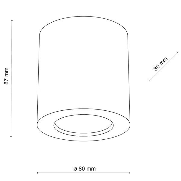 Sufitowa lampa do jadalni Eve 10121 tuba sopel punktowa drewniana