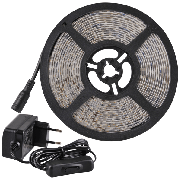 Taśma ledowa 5m zestaw z zasilaczem 324191 LED 35W 4000K IP65 biała