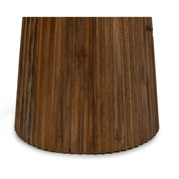 Stolik kawowy ARGENTINA MM001501100337 brązowy beżowy drewno 50cm
