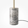 Sypialniana lampa stojąca Kyoto MOD178FL-L11G3K LED 11W 3000K biała szara