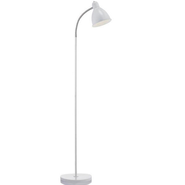 LAMPA podłogowa NITTA 104841 Markslojd metalowa OPRAWA loftowa stojąca biała