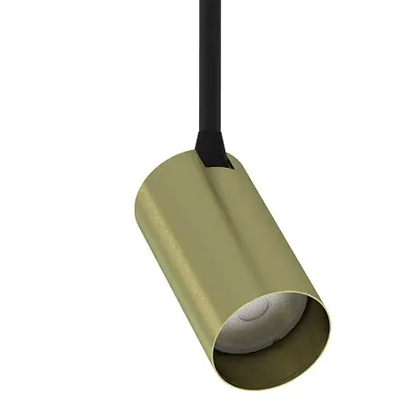 Ruchoma lampa sufitowa tuba MONO 7742 do kuchni mosiądz