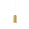 Lampa wisząca tuba Stala 501001005 Elkim do salonu złota