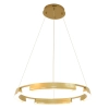 Wisząca lampa ring Tura LP-9786/1P 60cm GD LED 36W 3000-6000K złoty