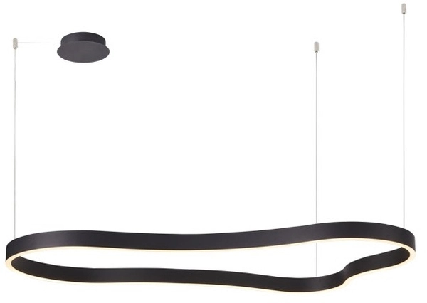 Lampa wisząca nad stół Mirabella AZ5093 LED 60W 3000K czarna