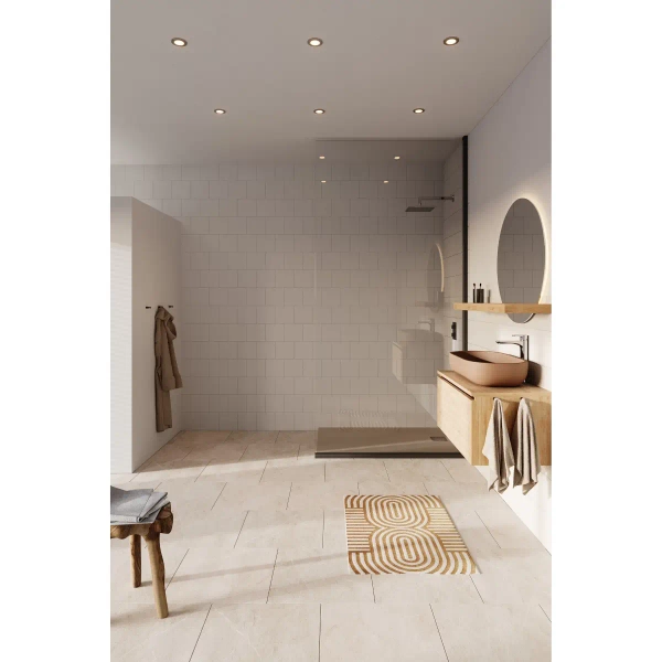 Łazienkowy wpust sufitowy Leonis 49160155 LED 4,5W 2700K IP65 nikiel