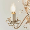 Wisząca lampa glamour Lullaby LULLABY-3CR złoty kremowy