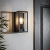 Kinkiet elewacyjny Oxford 80600 Endon industrialny lampion IP44 czarny