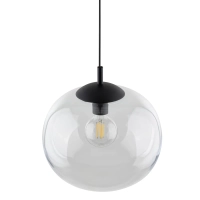 przezroczysty || czarny