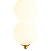 Zwisająca lampa do jadalni Pontti LWKM4 LED 12W 3000K kule złoty