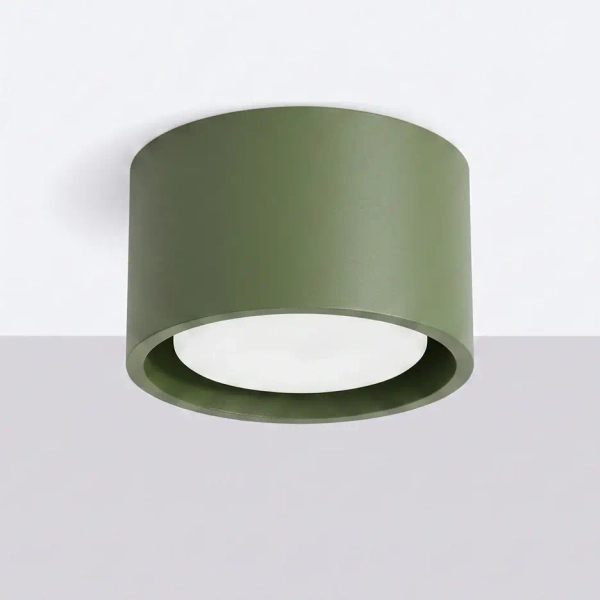 Oliwkowa lampa sufitowa MODO SL.2462 1xGx53 metalowy downlight tuba