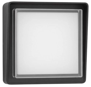 Elewacyjna lampa kwadratowa LE71516 LED 10W grafitowa