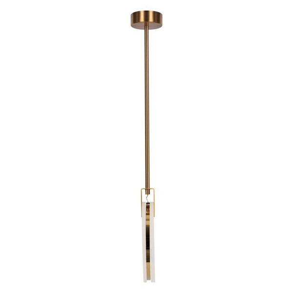 Marmurowa lampa wisząca Marble ST-8950-24 Step LED 20W 3500K koło złota